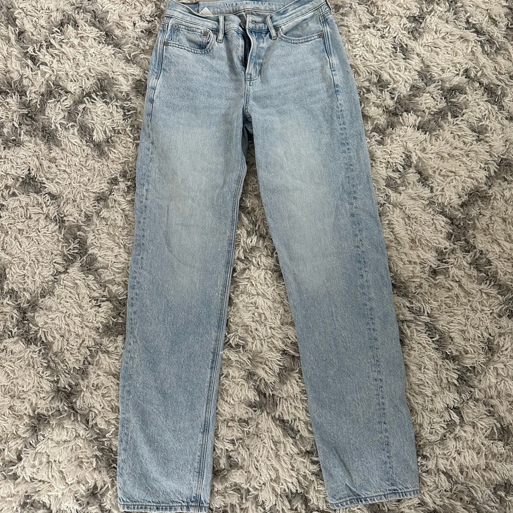 Straight leg jeans American Eagle size 0